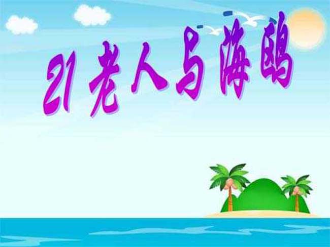 老人与海鸥PPT