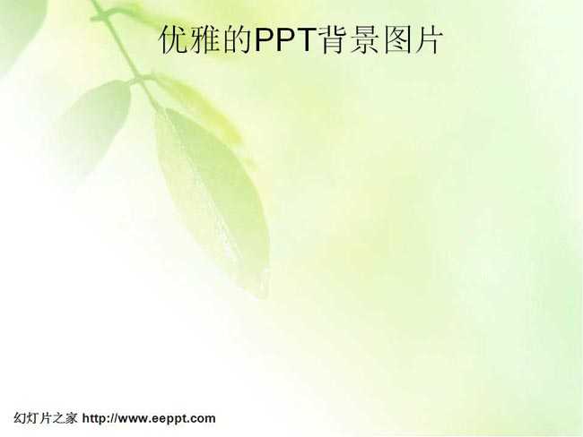 优雅的ppt背景图片